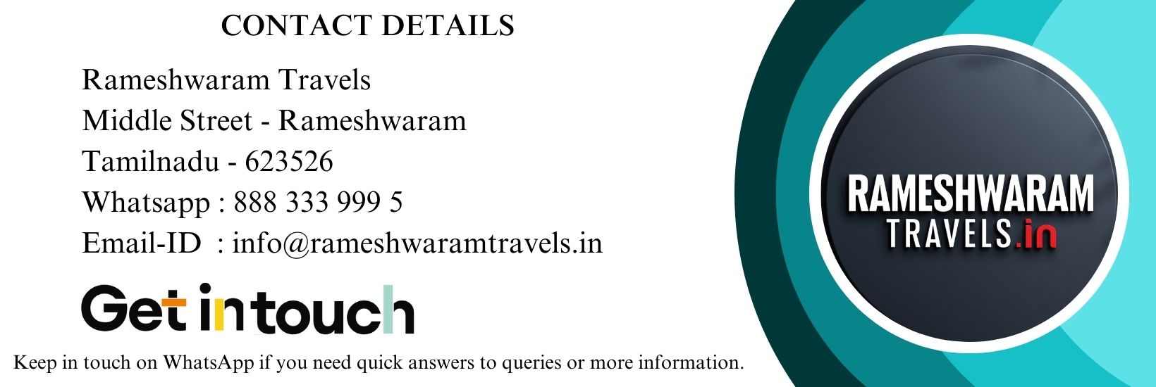 Southindia Travels Contact Information